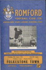 Romford v Folkestone Town