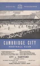 Cambridge City v Dartford