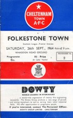 Cheltenham Town v Folkestone Town