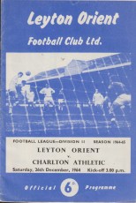 Leyton Orient v Charlton Athletic