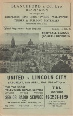 Oxford United v Lincoln City