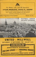 Oxford United v Millwall