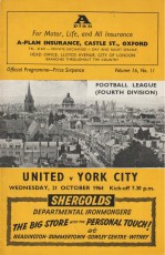 Oxford United v York City