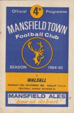 Mansfield Town v Walsall