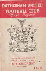 Rotherham United v Leyton Orient