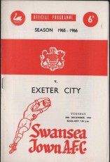 Swansea Town v Exeter City