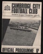 Cambridge City v Bedford Town