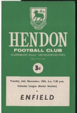 Hendon v Enfield