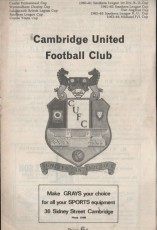 Cambridge United v Colchester United