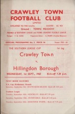 Crawley Town v Hillingdon Borough