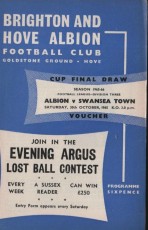 Brighton & Hove Albion v Swansea Town