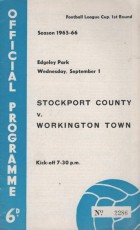 Stockport County v Workington Town
