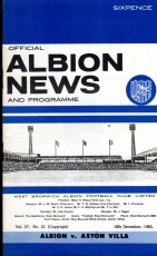 West Bromwich Albion v Aston Villa