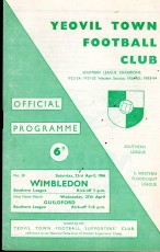 Yeovil Town v Wimbledon