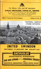 Oxford United v Swindon Town