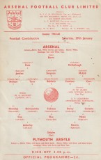 Arsenal v Plymouth Argyle