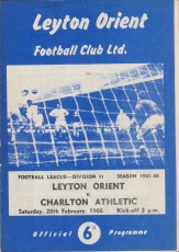 Leyton Orient v Charlton Athletic