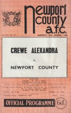 Newport County v Crewe Alexandra