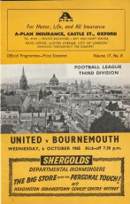 Oxford United v Bournemouth