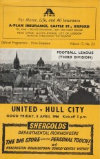 Oxford United v Hull City