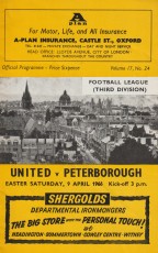 Oxford United v Peterborough United