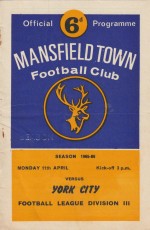 Mansfield Town v York City