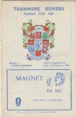 Tranmere Rovers v Crewe Alexandra