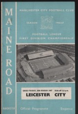 Manchester City v Leicester City