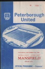 Peterborough United v Mansfield Town