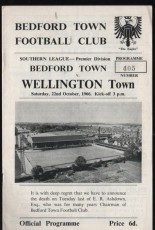 Bedford Town v Wellington Town