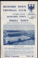 Bedford Town v Poole Town
