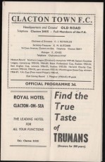 Clacton Town v Ely City