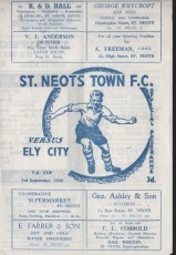 St Neots Town v Ely City