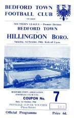 Bedford Town v Hillingdon Borough