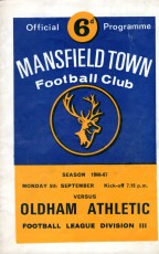 Mansfield Town v Oldham Athletic