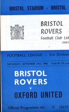 Bristol Rovers v Oxford United