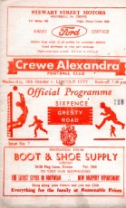 Crewe Alexandra v Lincoln City