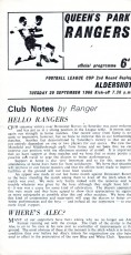 Queens Park Rangers v Aldershot Town