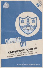 Cambridge City v Cambridge United