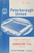 Peterborough United v Hereford United