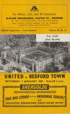 Oxford United v Bedford Town