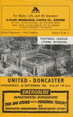 Oxford United v Doncaster Rovers