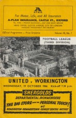 Oxford United v Workington Town