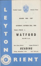 Leyton Orient v Watford