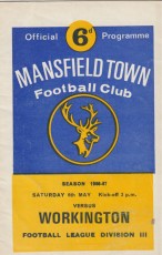 Mansfield Town v Workington Town