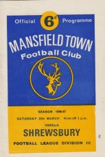 Mansfield Town v Shrewsbury Town