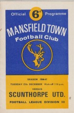 Mansfield Town v Scunthorpe United