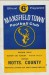 Mansfield Town v Notts County