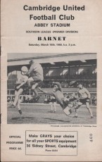 Cambridge United v Barnet