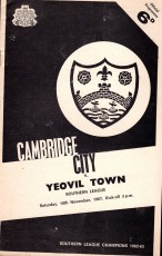Cambridge City v Yeovil Town